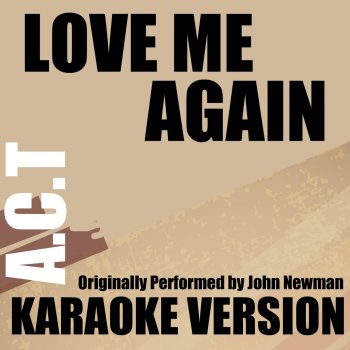  Абложка альбома - Рингтон John Newman - Love Me Again  